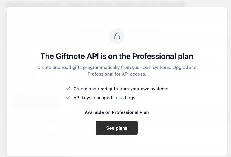 Settings → Merchant API.